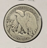1917-S Rev. Walking Liberty Half Dollar, Nicely Circulated, (24341)