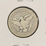 1904-O Barber Quarter, Nicely Circulated. (24346)