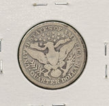 1896-O Barber Quarter, Nicely Circulated. (24354)