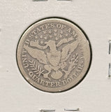 1899-S Barber Quarter, Nicely Circulated. (24356)