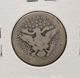 1914-S Barber Quarter, Key Date. Nicely Circulated. (24360)