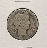 1901-O Barber Quarter, Nicely Circulated. (24362)