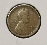 1909-S Lincoln Wheat Cent, Nicely Circulated, (24462)