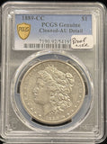 1889-CC Morgan Silver Dollar, Key Date, AU Details, PCGS GS (24472).