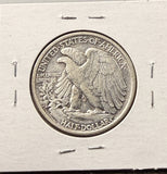 1917-P Walking Liberty Half Dollar, Nice AU. (24522)