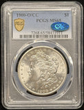 1900-O/CC Morgan Silver Dollar, MS65 PCGS+CAC GS. (24622)
