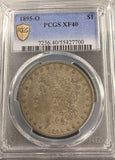 1895-O Morgan Silver Dollar, XF40 PCGS GS. (24624)