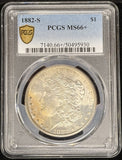 1882-S Morgan Silver Dollar, MS66+ PCGS GS. (24642)