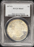 1879-S Morgan Silver Dollar, MS65 PCGS. (24657)