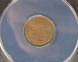1909-SVDB Lincoln Wheat Cent, Key Date, VF30 ANACS (24665)