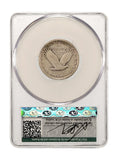 1921-P Standing Liberty Quarter, F-12 CACG (24706)
