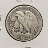 1920-S Walking Liberty Half Dollar, Nicely Circulated. (24799)