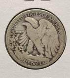 1923-S Walking Liberty Half Dollar,Key Date, Nicely Circulated . (24813)