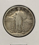 1918-S Standing Liberty Quarter, Nicely Circulated. (24843)