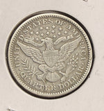 1892-S Barber Quarter, Nicely Circulated VF, (24899)