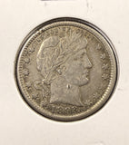 1893-O Barber Quarter, XF Details, (24903)