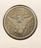 1893-O Barber Quarter, XF Details, (24903)