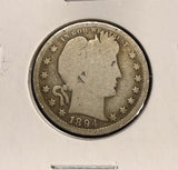 1894-O Barber Quarter, Nicely Circulated, (24916)