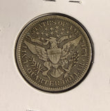 1896-O Barber Quarter, Nicely Circulated, (24924)