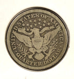 1897-S Barber Quarter, Nicely Circulated, (24940)