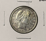 1899-O Barber Quarter, Unc.Details, (24950)