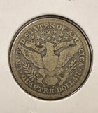1901-O Barber Quarter, Nicely Circulated, (24958)