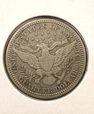 1911-P Barber Quarter, Nice XF, (25005)