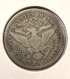 1909-D Barber Quarter, Nicely Circulated, (25015)