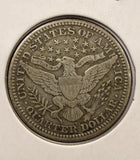 1913-D Barber Quarter, Nice XF, (25029)