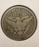 1914-P Barber Quarter, Nicely Circulated, (25031)