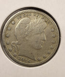 1914-S Barber Quarter, Fine Details, (25035)