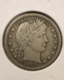 1915-P Barber Quarter, VF/XF, (25037)