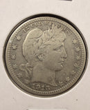 1915-S Barber Quarter, Fine, (25041)