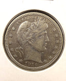 1916-D Barber Quarter, XF Details, (25045)