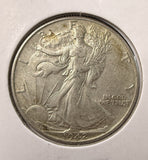 1942-P Walking Liberty Half Dollar, Nice AU (25062)