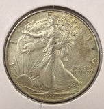 1942-P Walking Liberty Half Dollar, Nice AU (25084)