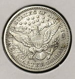 1909-P Barber Quarter, Nice AU. (25320)