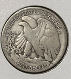 1921-S Walking Liberty Half Dollar, Key Date, Nice VG+. (25324)