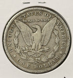 1890-CC Morgan Silver Dollar, Better Date, Nicely Circulated. (25332)