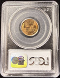 1934-P Lincoln Wheat Cent, Benson Collection, MS67RD PCGS, (25336)