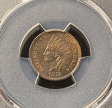 1874 Indian Head Cent, MS64BN PCGS GS, (25358)