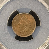 1901-P Indian Head Cent, MS63BN PCGS, (25366)