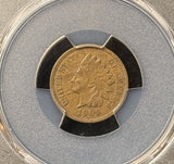 1909-S Indian Head Cent, XF40 PCGS, (25376)