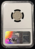 1843-O Seated Liberty Dime, Key Date, VF20 NGC. (25382)