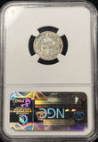 1906-P Barber Dime, MS63, NGC. (25384)
