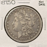 1895-O Morgan Silver Dollar, Key Date, Nicely Circulated. (25460)