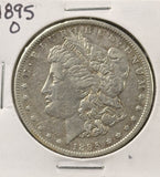 1895-O Morgan Silver Dollar, Key Date, Nicely Circulated. (25464)