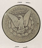 1895-S Morgan Silver Dollar, Key Date, Circulated. (25472)