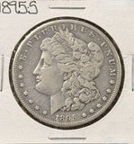 1895-S Morgan Silver Dollar, Key Date, Nice VF. (25476)