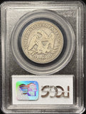1862 S Seated Liberty Half Dollar, G04 PCGS (25624)